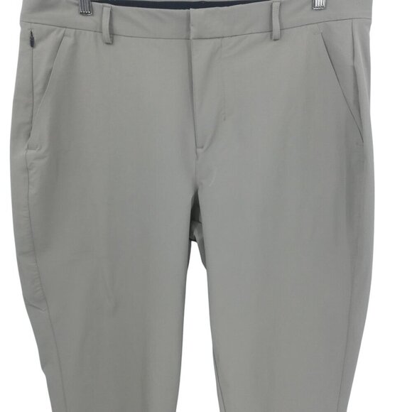NoBull Golf Tour Pants Khaki Stretch Pocket Trouser  Size 36 x 32R Performance - Picture 4 of 10